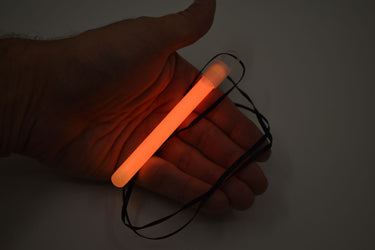 4 inch 10mm Orange Glow Sticks- 50 Per Package